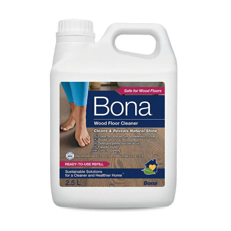 Bona Wood Floor Cleaner X 4 Lt. |Limpiador Profesional para Pisos De Madera